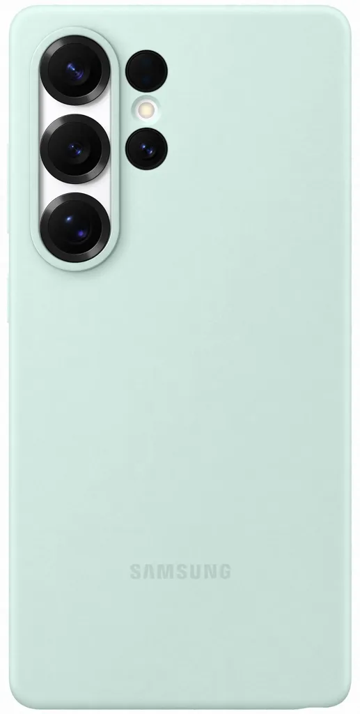 SAMSUNG Coque en silicone pour Galaxy S25 Ultra - Menthe