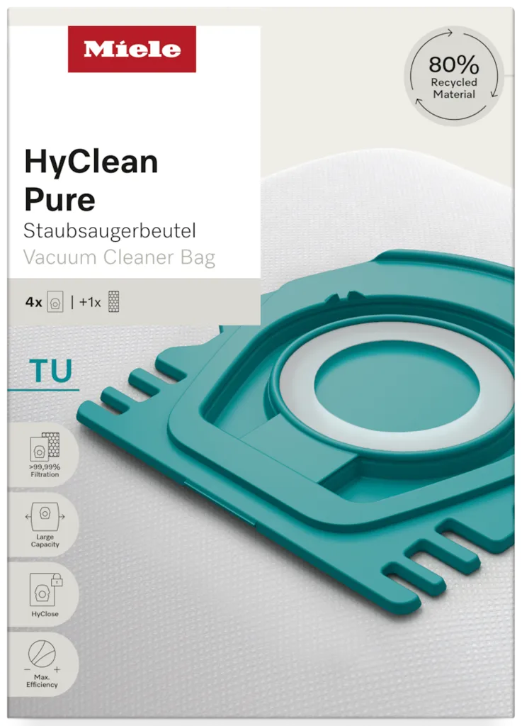MIELE Sac aspirateur HyClean Pure TU - 4 pièces