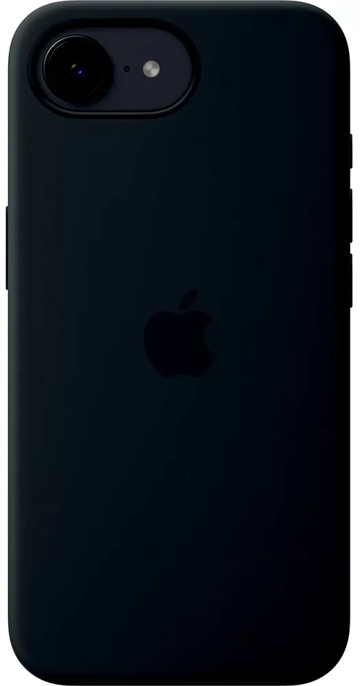 APPLE Coque silicone pour iPhone 16e - Noir