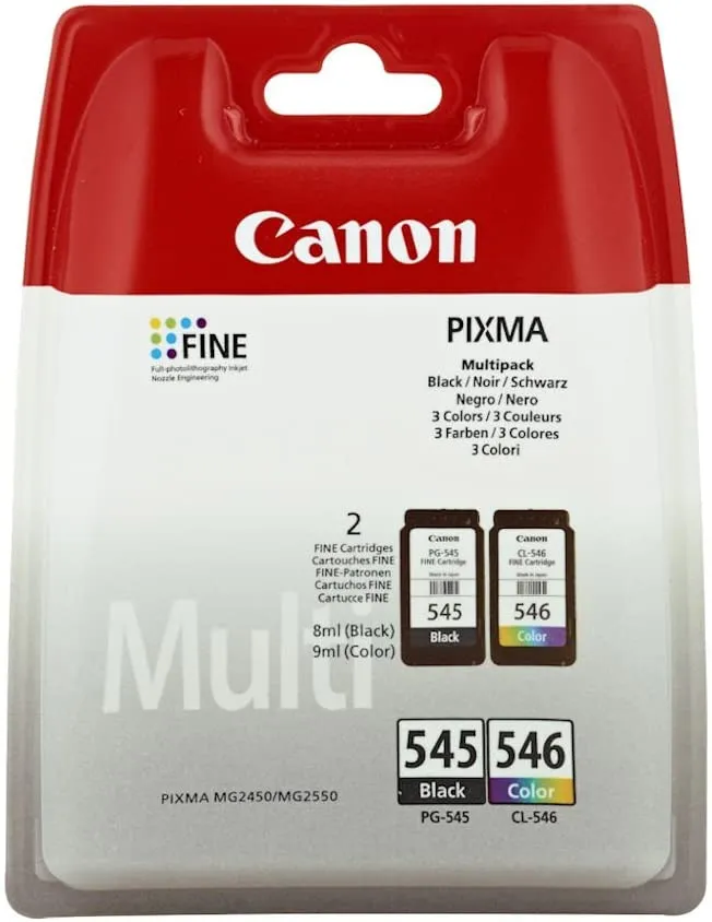 CANON Cartouche PG545 + CL546 (Pack)