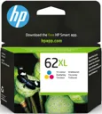 HP Cartouche d'encre - 62XL - Couleur