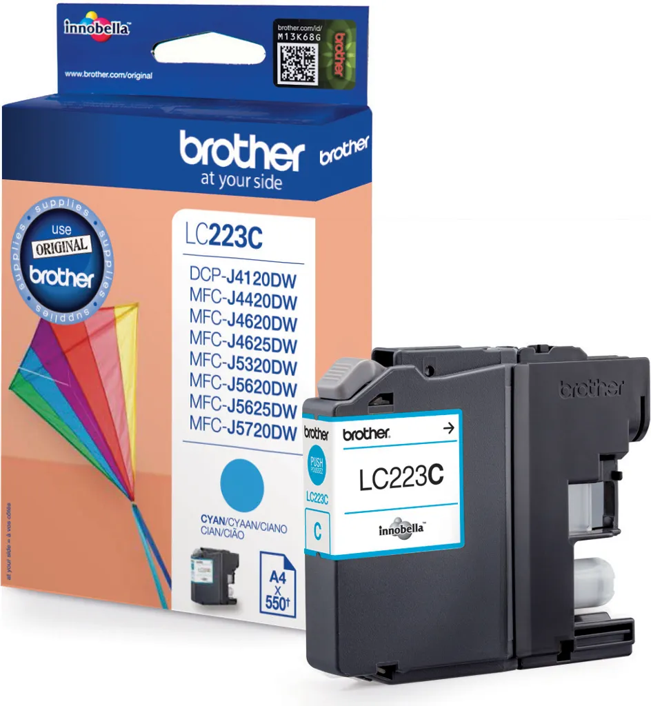 BROTHER LC223C Cyan - Cartouche d'encre