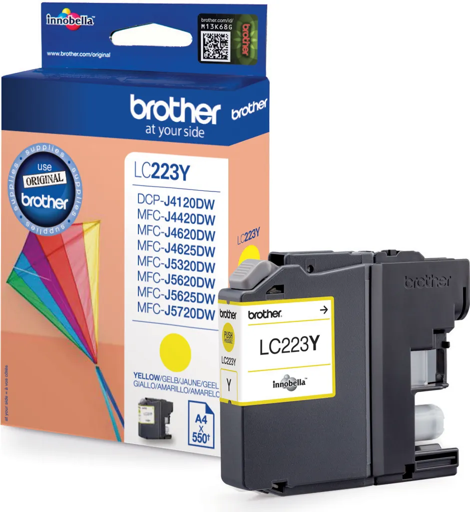 BROTHER LC223Y Jaune - Cartouche d'encre