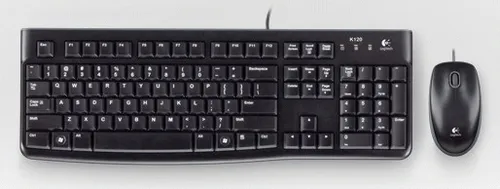 LOGITECH Clavier + Souris MK120 - QWERTZ (SF) - Noir