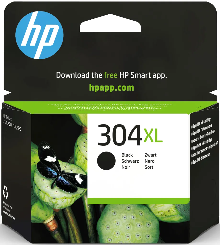 HP Cartouches d'encre - 304XL - Noir
