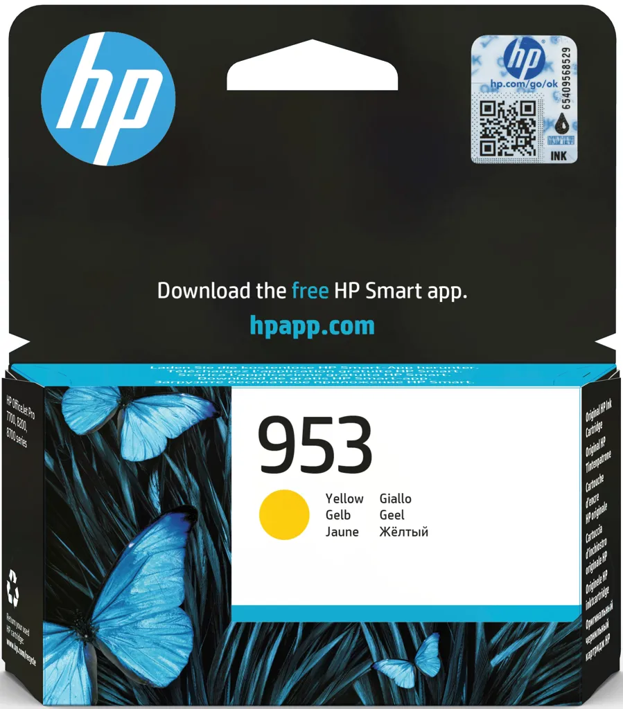 HP Cartouche d'encre - 953 - Jaune