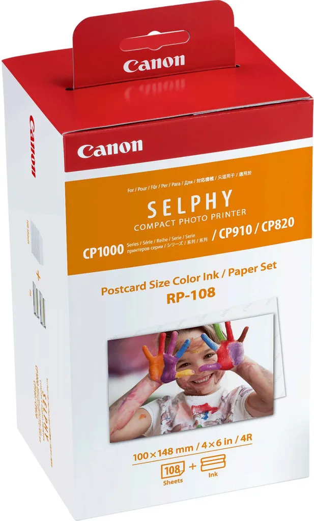 CANON RP-108 encre & set de papier pour SELPHY