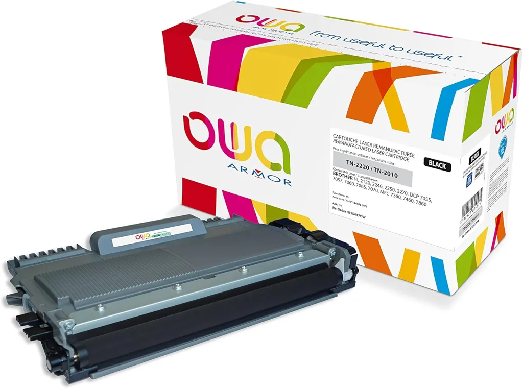 ARMOR Toner compatible Brother TN-2220 - Noir