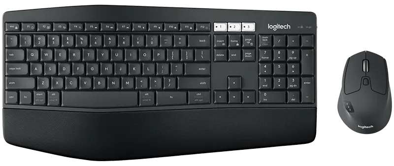 LOGITECH Clavier + Souris -  Sans Fil - MK850 - QWERTZ (SF) - Noir