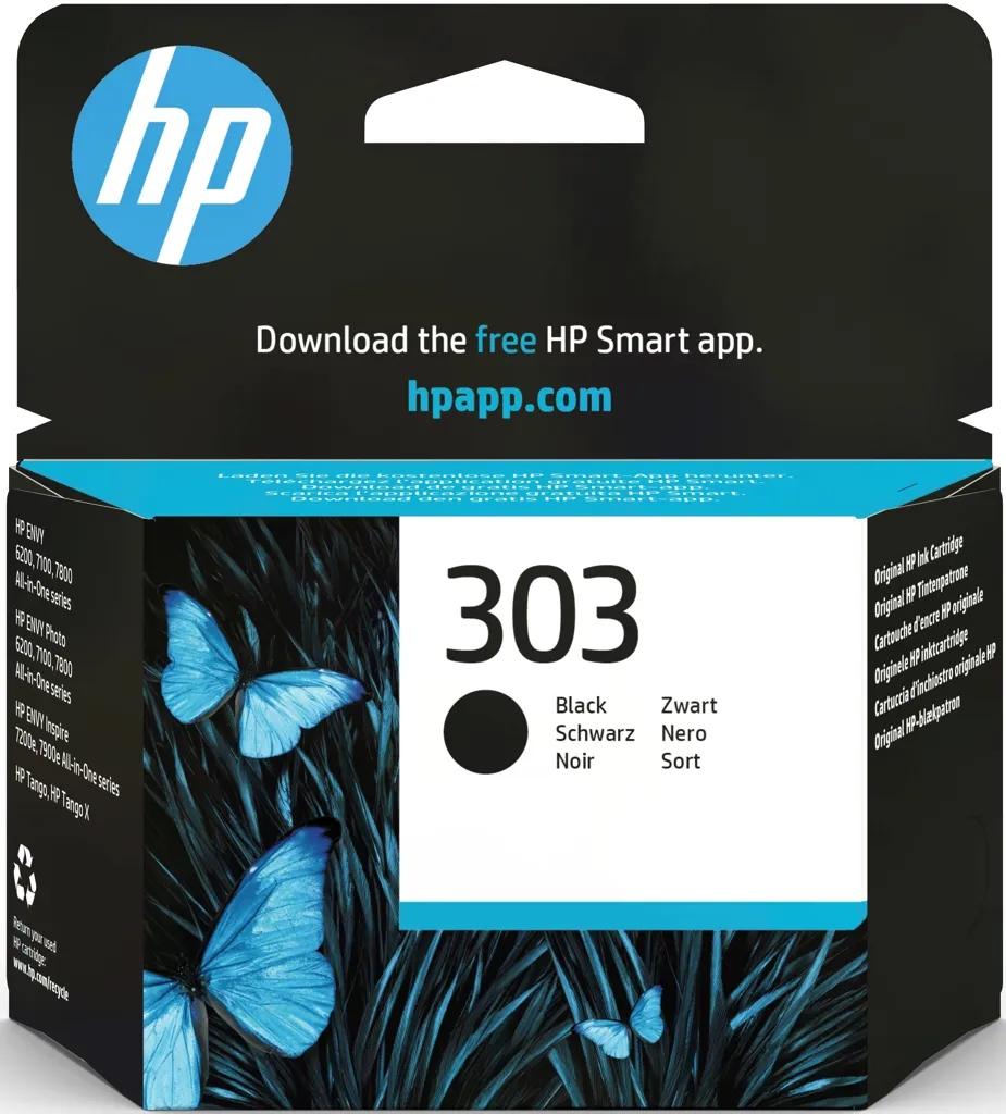 HP Cartouches d'encre - 303 - Noir