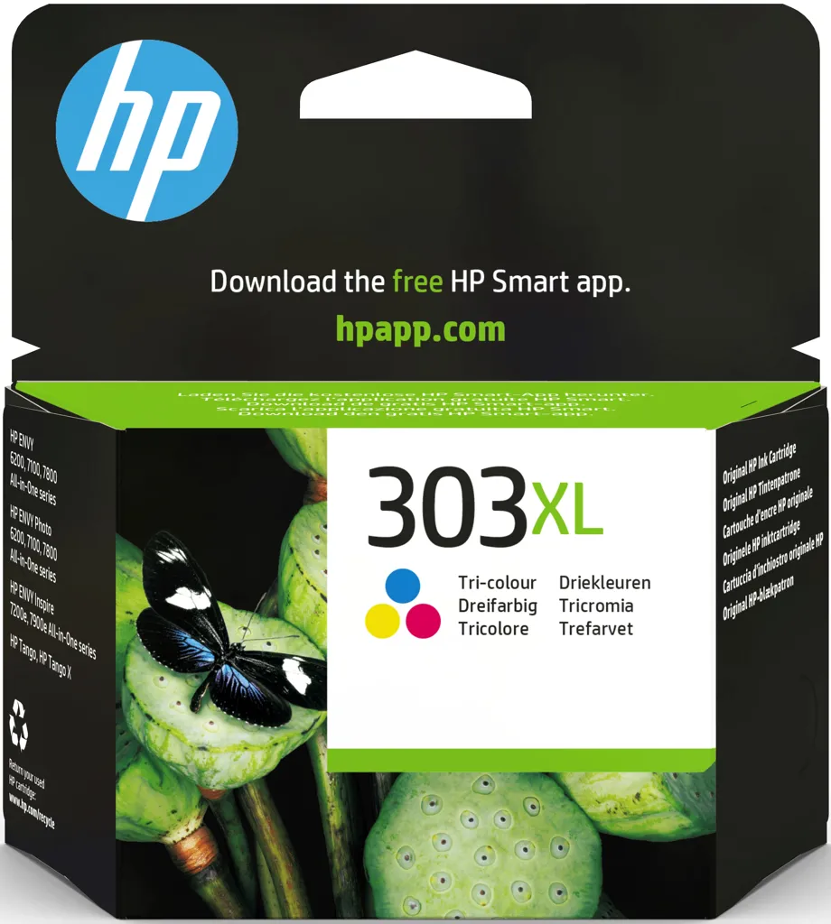 HP Cartouches d'encre - 303XL - Colour