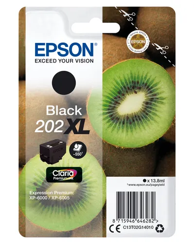 EPSON 202XL Noir - Cartouche d'encre