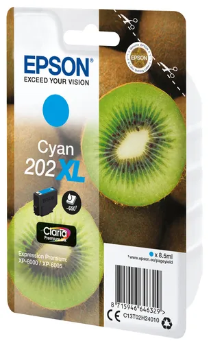 EPSON 202XL Cyan - Cartouche d'encre