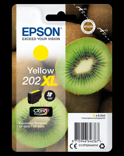EPSON Cartouches d'encre Kiwi 202XL Jaune