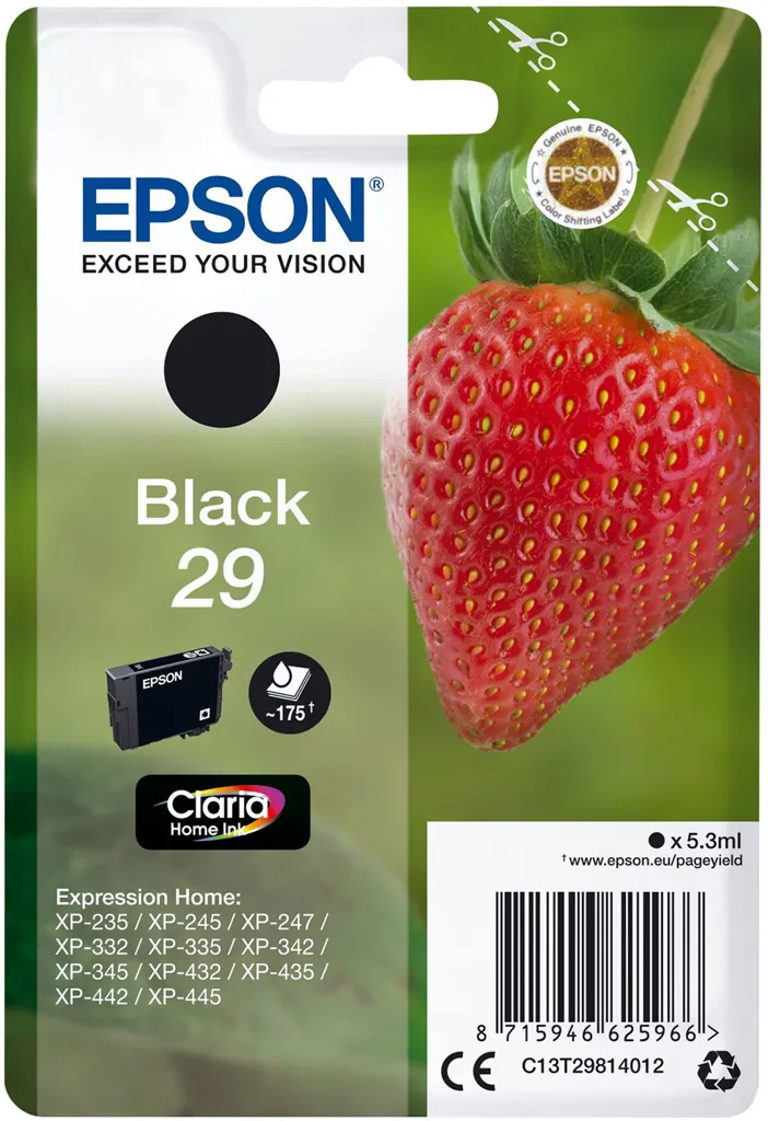 EPSON 29 Noir - Cartouche d'encre