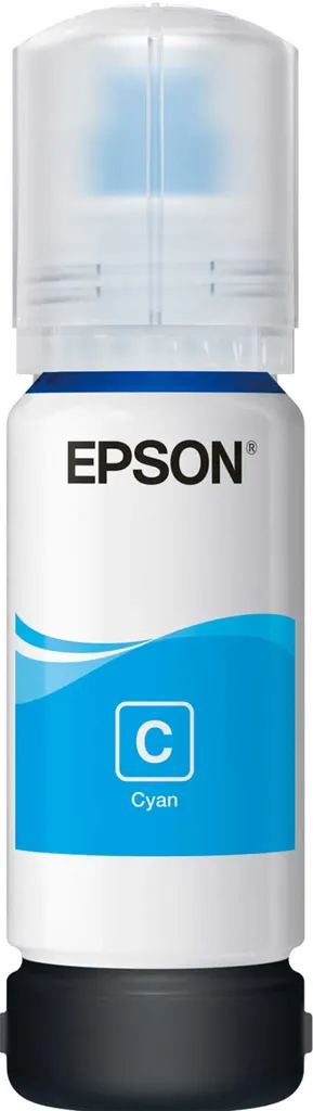 EPSON Bouteille d'encre 106 EcoTank Cyan - 70 ml.