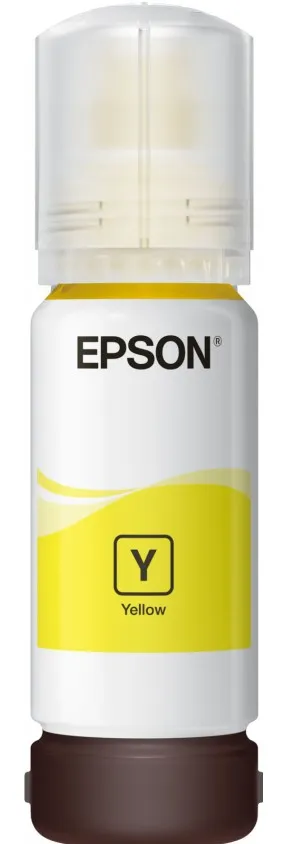 EPSON Bouteille d'encre 106 EcoTank Yellow - 70 ml.