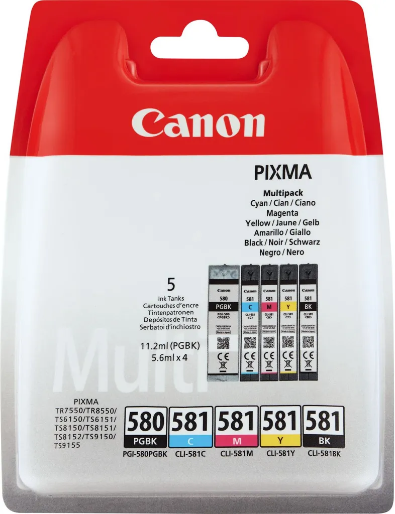 CANON Multipack PGI-580BK / CLI-581 CMYK - 2078C005