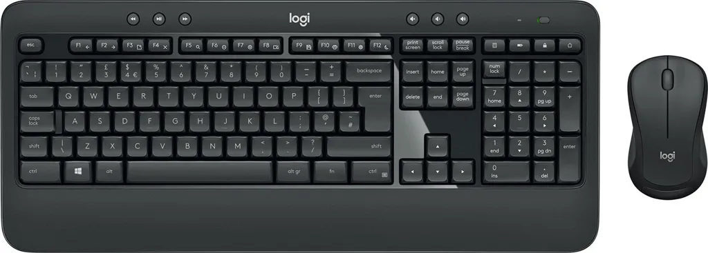 LOGITECH Clavier + Souris - Sans Fil - MK540 Advanced - AZERTY (BE) - Noir