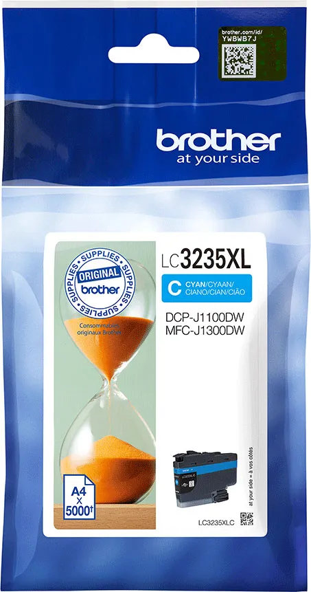 BROTHER Cartouche d'encre LC-3235XLC Cyan