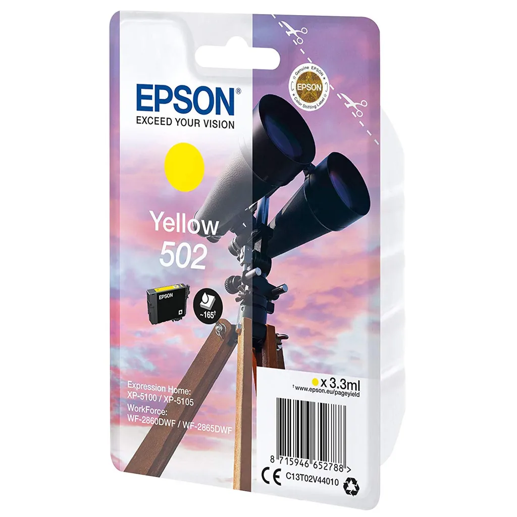 EPSON 502XL Jaune - Cartouche d'encre