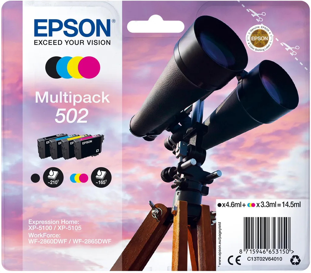 EPSON 502 Multipack - Cartouche d'encre