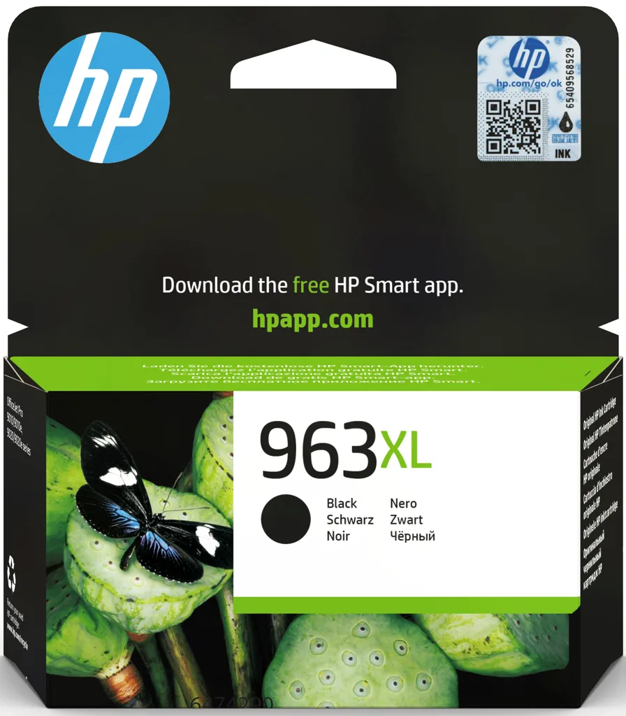 HP Cartouche d'encre - 963XL - Noir