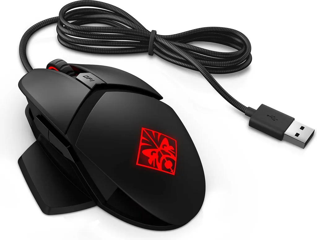 HP Souris Gaming OMEN Reactor - Noir