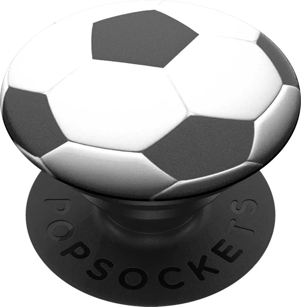 POPSOCKET Support pour Smartphone PopGrip - Soccer Ball