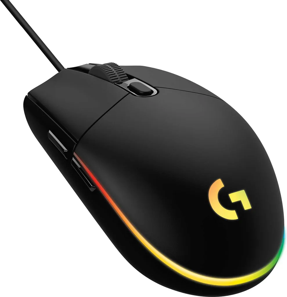 LOGITECH G Souris Gaming G203 Lightsync - Noir