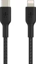 BELKIN Câble BOOST↑CHARGE™ à gaine tressée Lightning vers USB C avec Power Delivery - 2 m