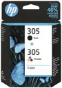 HP Cartouche d'encre - 305 - Noir + Couleur