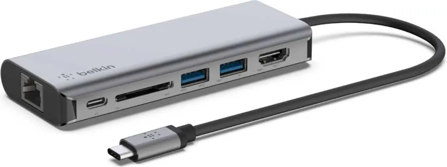 BELKIN CONNECT™ hub USB C avec 100 W Power Delivery - 6 ports