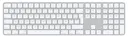 APPLE Clavier Magic Keyboard avec Touch ID et pavé numérique - AZERTY