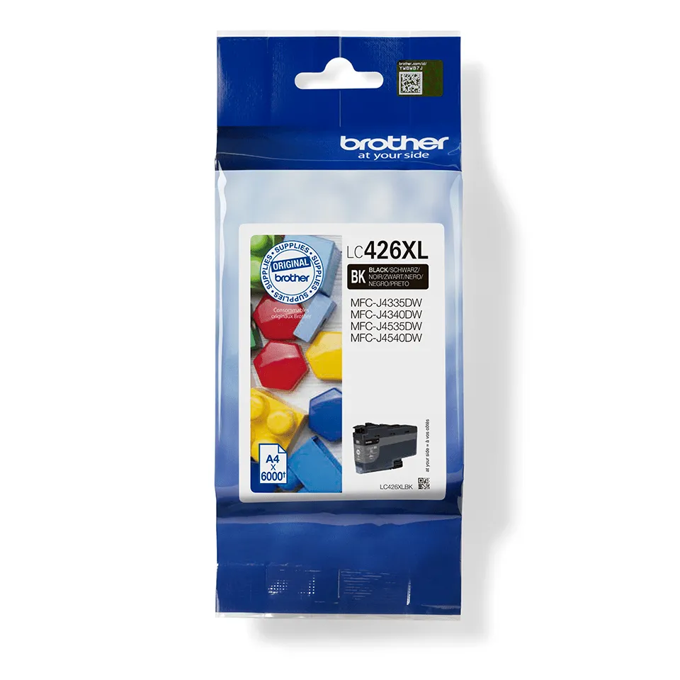 BROTHER LC426XLBK Cartouche d'encre transparente Noir