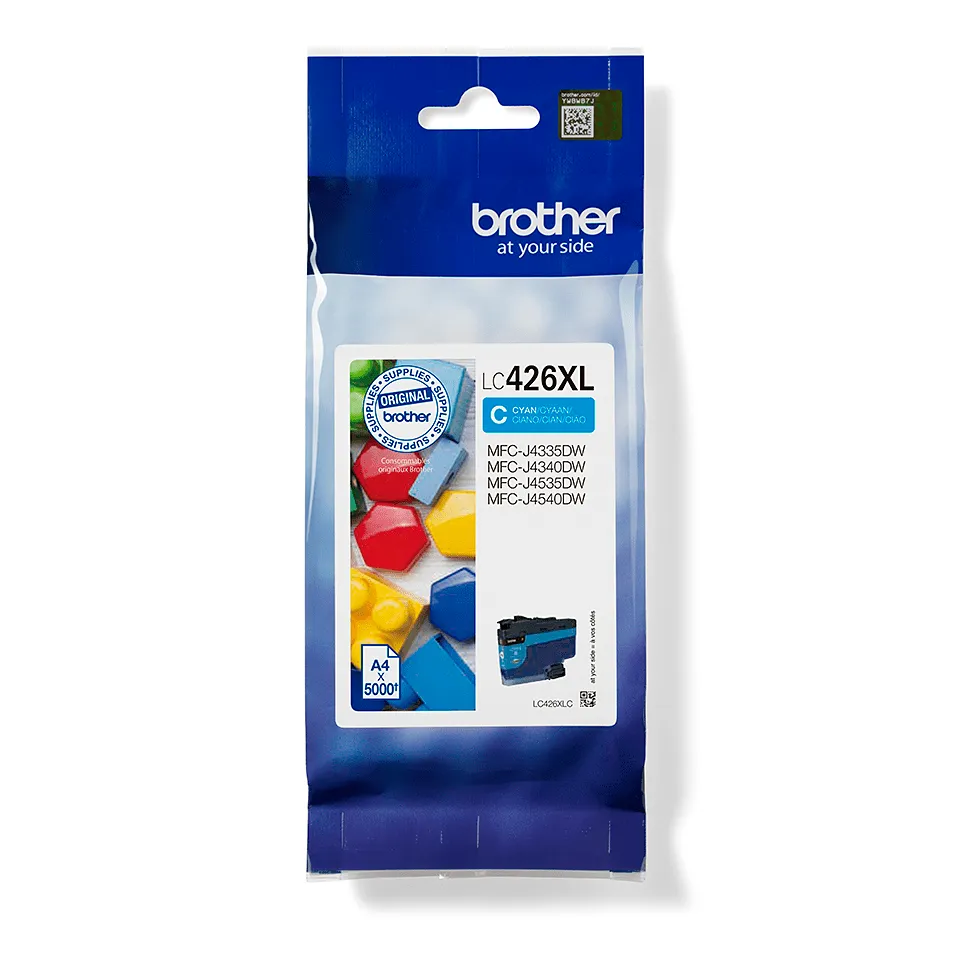 BROTHER LC426XLC Cartouche d'encre transparente Cyan