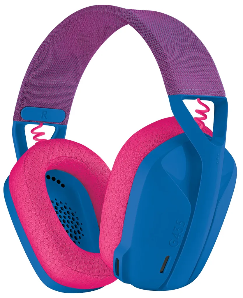 LOGITECH G Casque Gaming Sans Fil G435 Lightspeed - Bleu