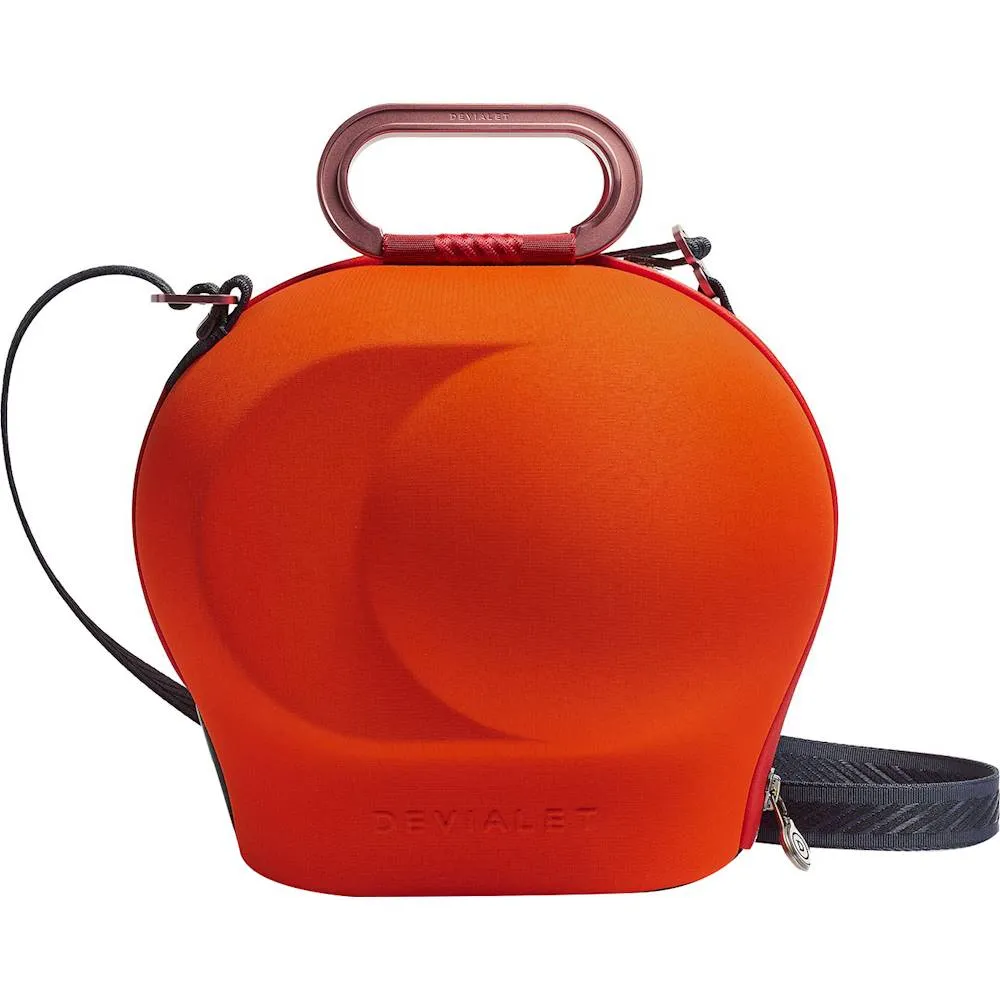 DEVIALET Sac de transport Cocoon pour Enceinte Phantom II - Jupiter Orange