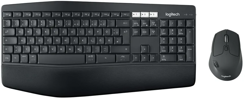 LOGITECH Clavier + Souris -  Sans Fil - MK850 - QWERTZ (DE) - Noir