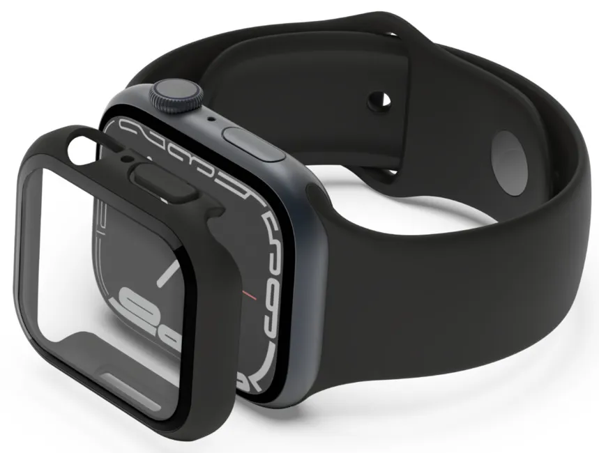 BELKIN Protection d'écran 2-en-1 pour Apple Watch 40/41 - Noir