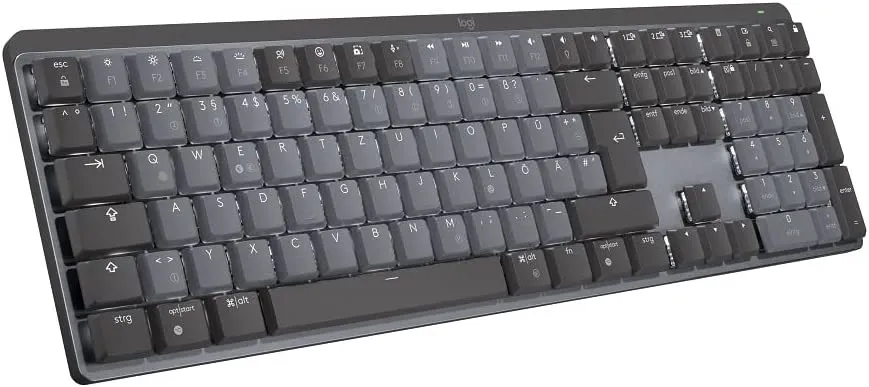 LOGITECH Clavier sans fil MX Mechanical - Tactile Quiet - QWERTZ (SF) - Graphite