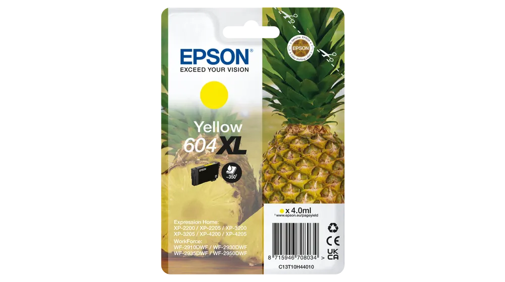 EPSON Cartouche d'encre 604 XL - Jaune
