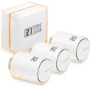 NETATMO Kit Thermostat Intelligent + 3 Têtes Thermostatiques Intelligentes