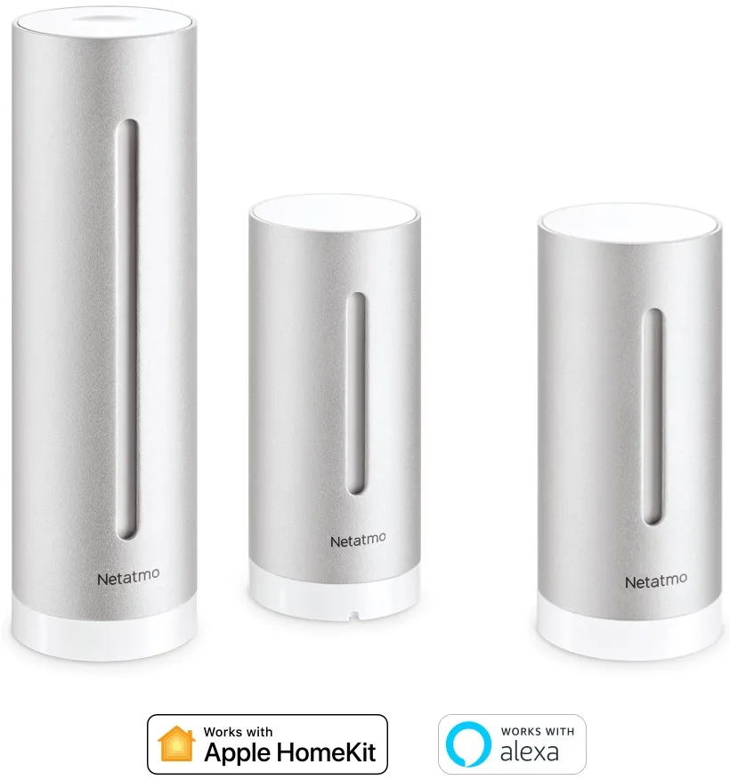 NETATMO Station Météo Intelligente + Module Intérieur Additionnel pour Station Météo Intelligente