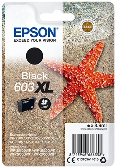 EPSON Cartouche d'encre - 603 XL - Black