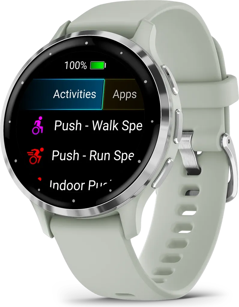 GARMIN Smartwatch Venu 3s - 41mm - Vert sauge