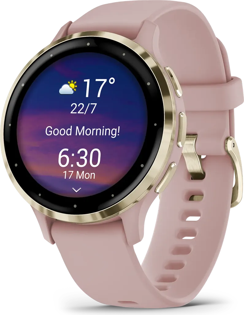 GARMIN Smartwatch Venu 3s - 41mm - Dust Rose Gold