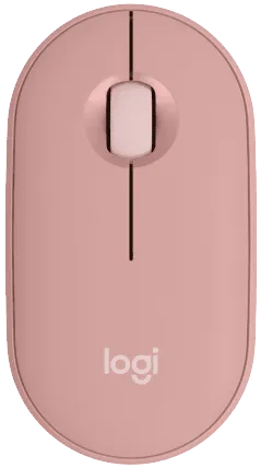 LOGITECH Souris sans Fil Bluetooth Pebble Mouse 2 M350s - Rose