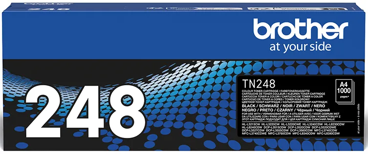BROTHER Toner TN248BK - 1000 pages - Noir