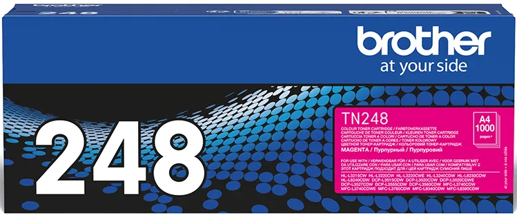 BROTHER Toner TN248M - 1000 pages - Magenta